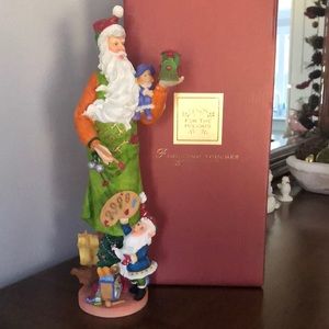 Lenox Finishing Touches Home for the Holidays Pencil Santa 2008